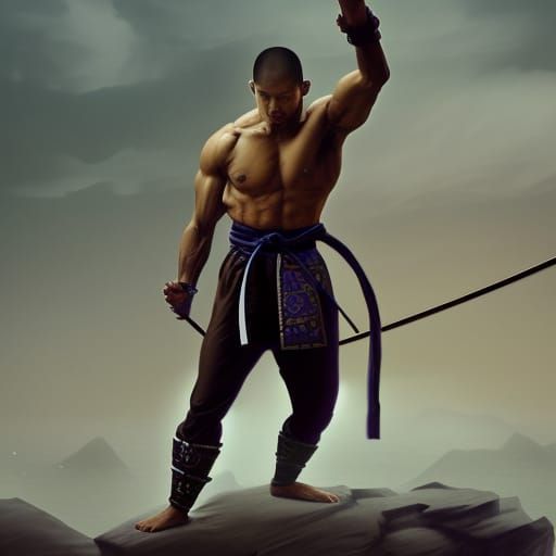 Samurai Warrior Concept Art in 8k Resolution