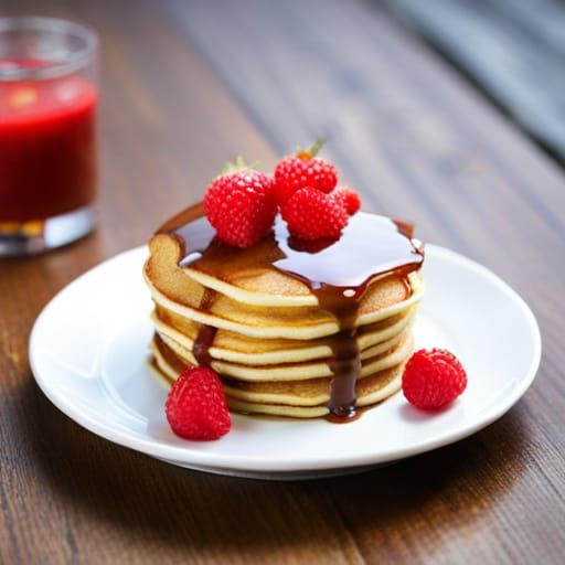 AI Generated Image of a Pancake