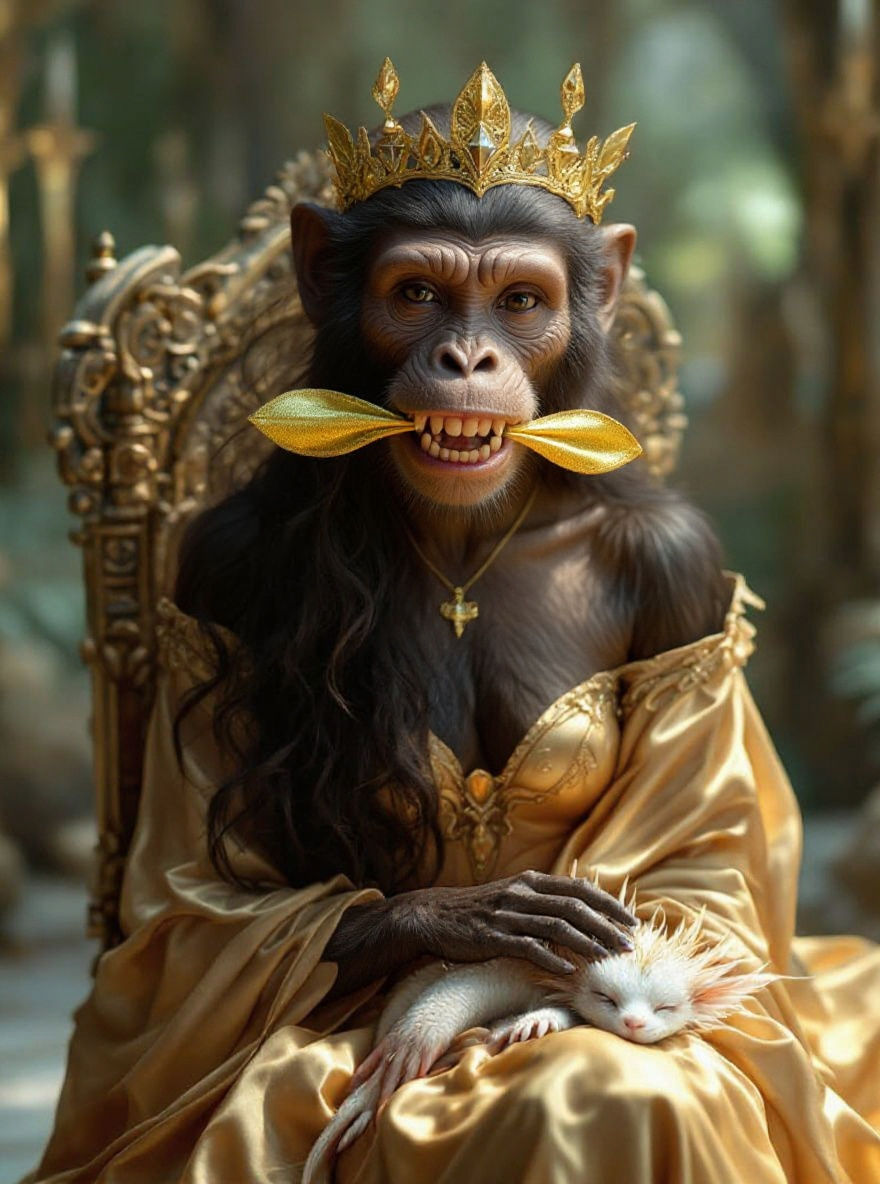 Enchanted Latina Sorceress Reigns with Mystique and Cosmic P...