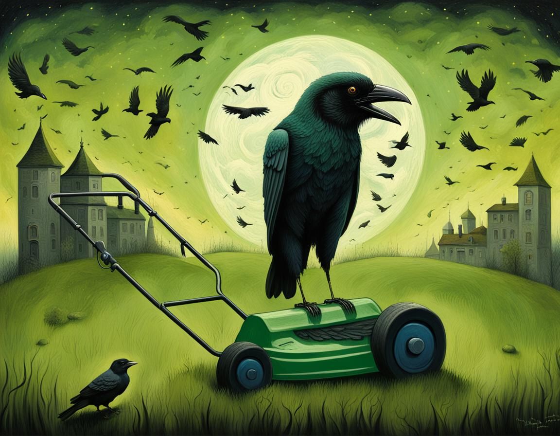 This Lawnmower Is For The Birds