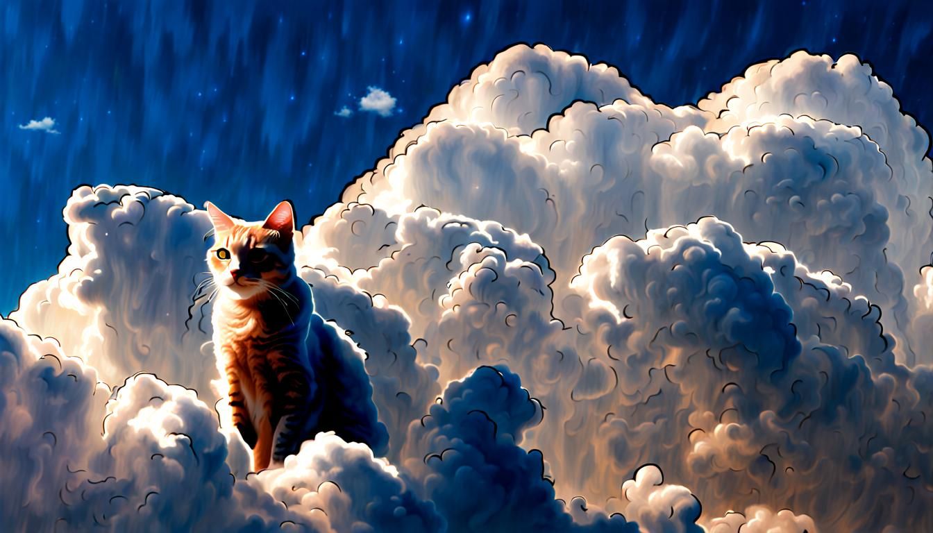 Cats in Clouds: A Cosmic Pareidolia Event