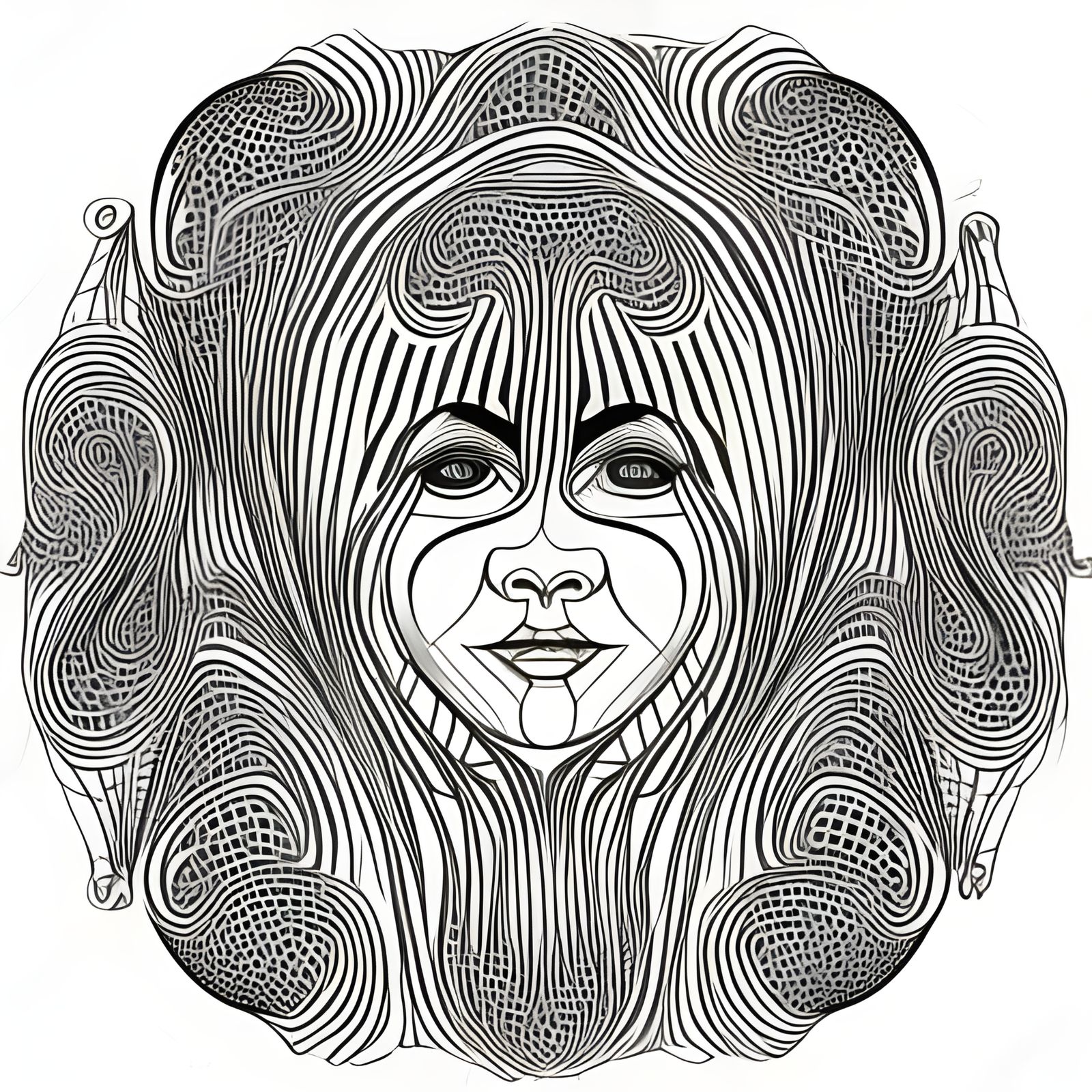 Contortionist in a Hieronymus Bosch Landscape