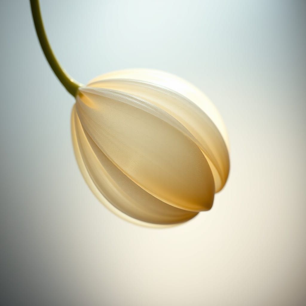 Dreamy Floral Transformation in Soft, Ethereal Light