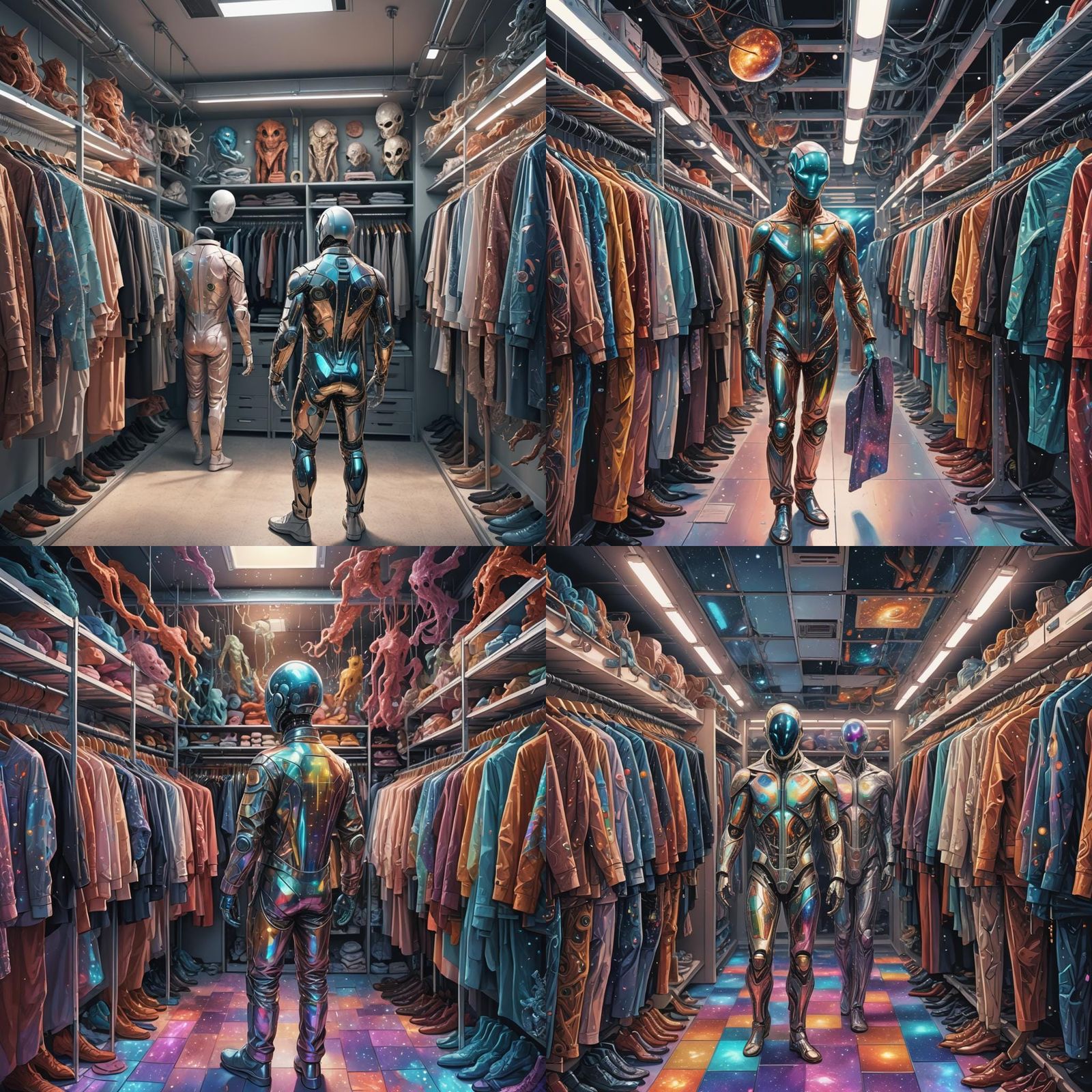 Astral Humanoid Choosing Flesh Suit