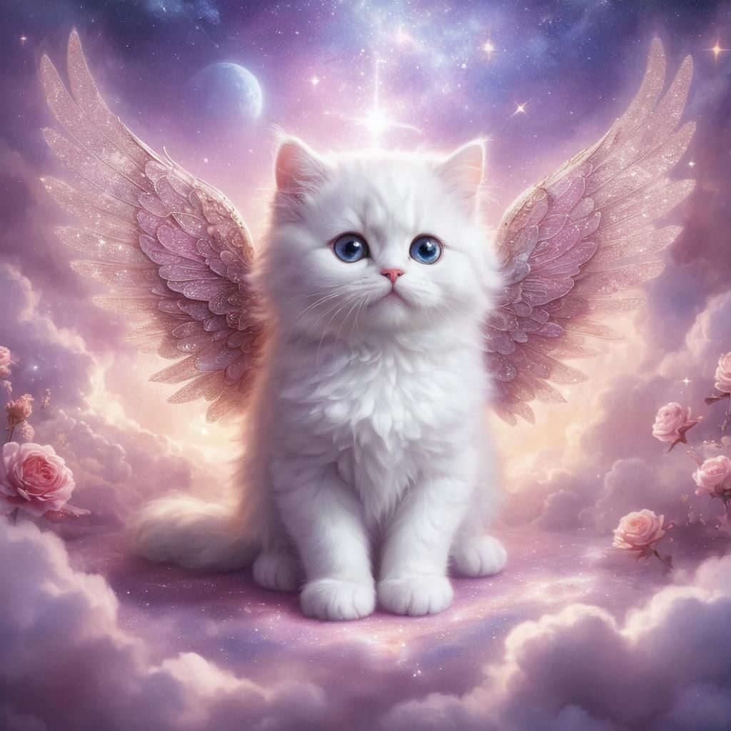 Fluffy angel