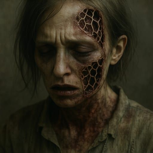 Ossified Lattice: A Visual Representation of Pain and Suffer...