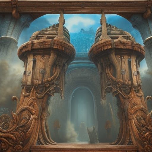 Dystopian Fantasy Portrait in Unreal Engine 5