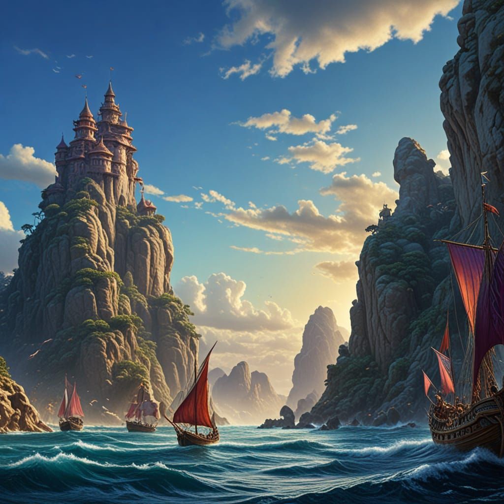 Epic Sinbad Portrait in Cinematic Photorealism