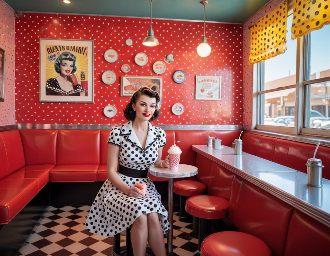 Polka dot Cafe 1