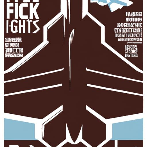 F-22 and F-35 in Comic Book Art Style