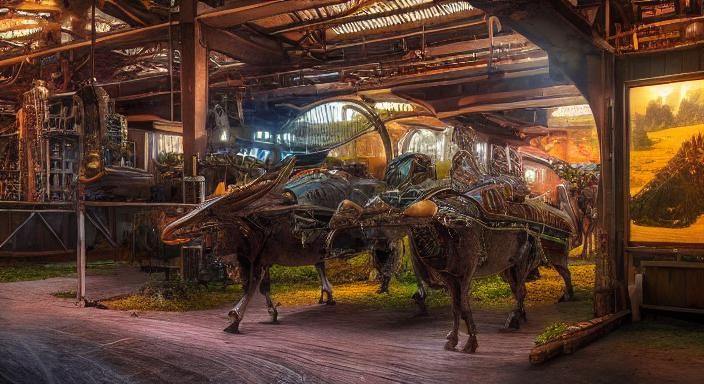 Alien farm: Bringing the vacoids in for milking