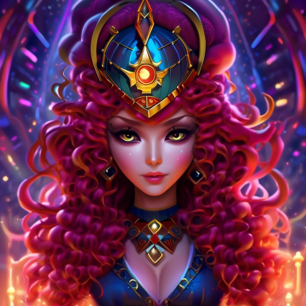 Ceresia, main character of Corrupted Cels, a Pixar After Dar...