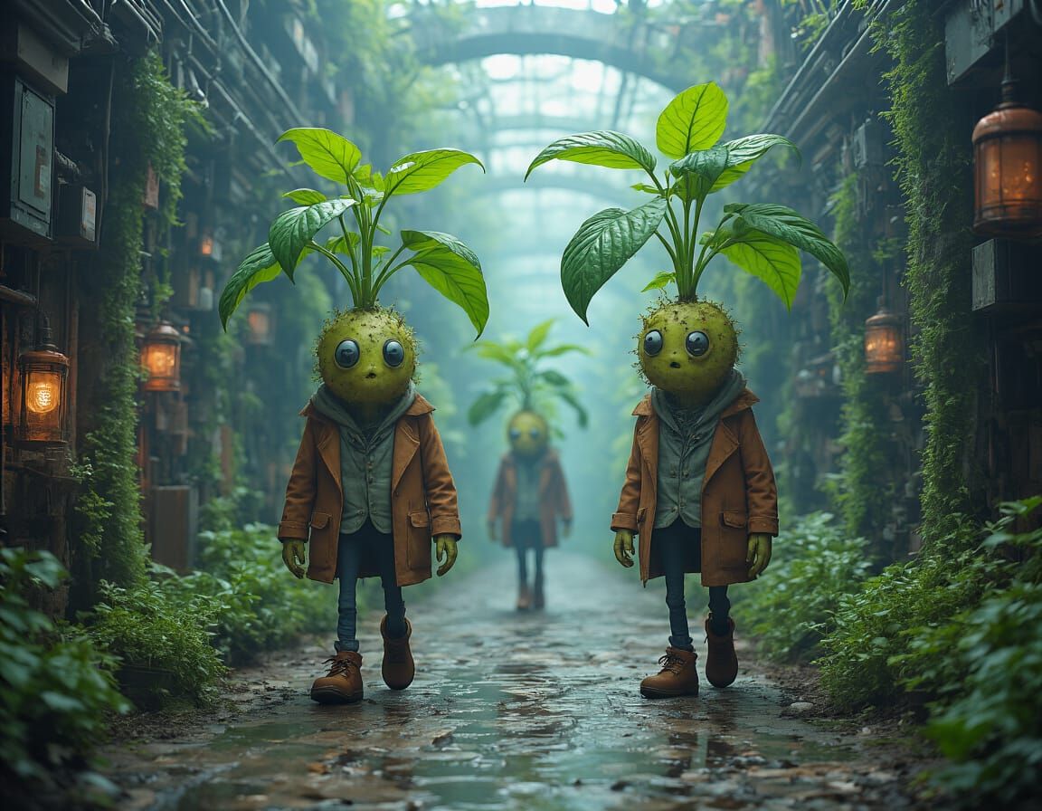 Hobo Hydroponic Plants Wander Through a Notorious Series of ...