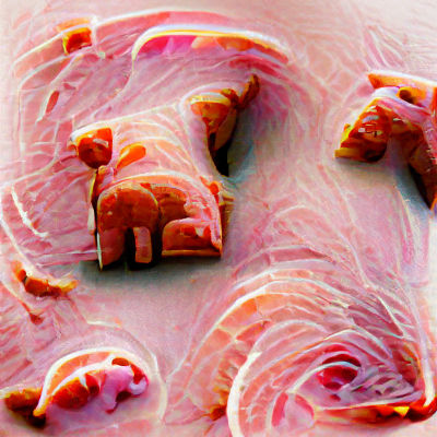 Abstract Pork Image