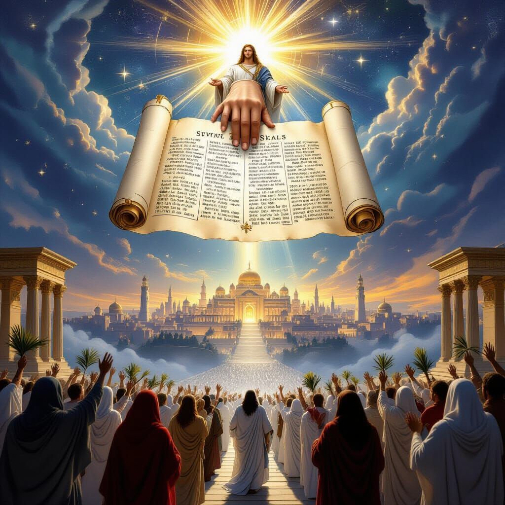 Divine Scroll Unveiled: Vision of New Heaven and Earth