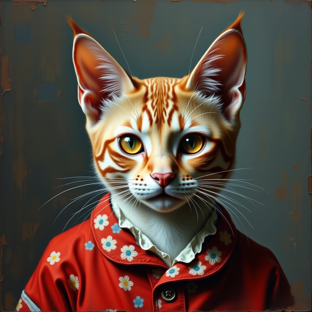 A cat in the style of contexture moody. <lora:Contexture Moo...