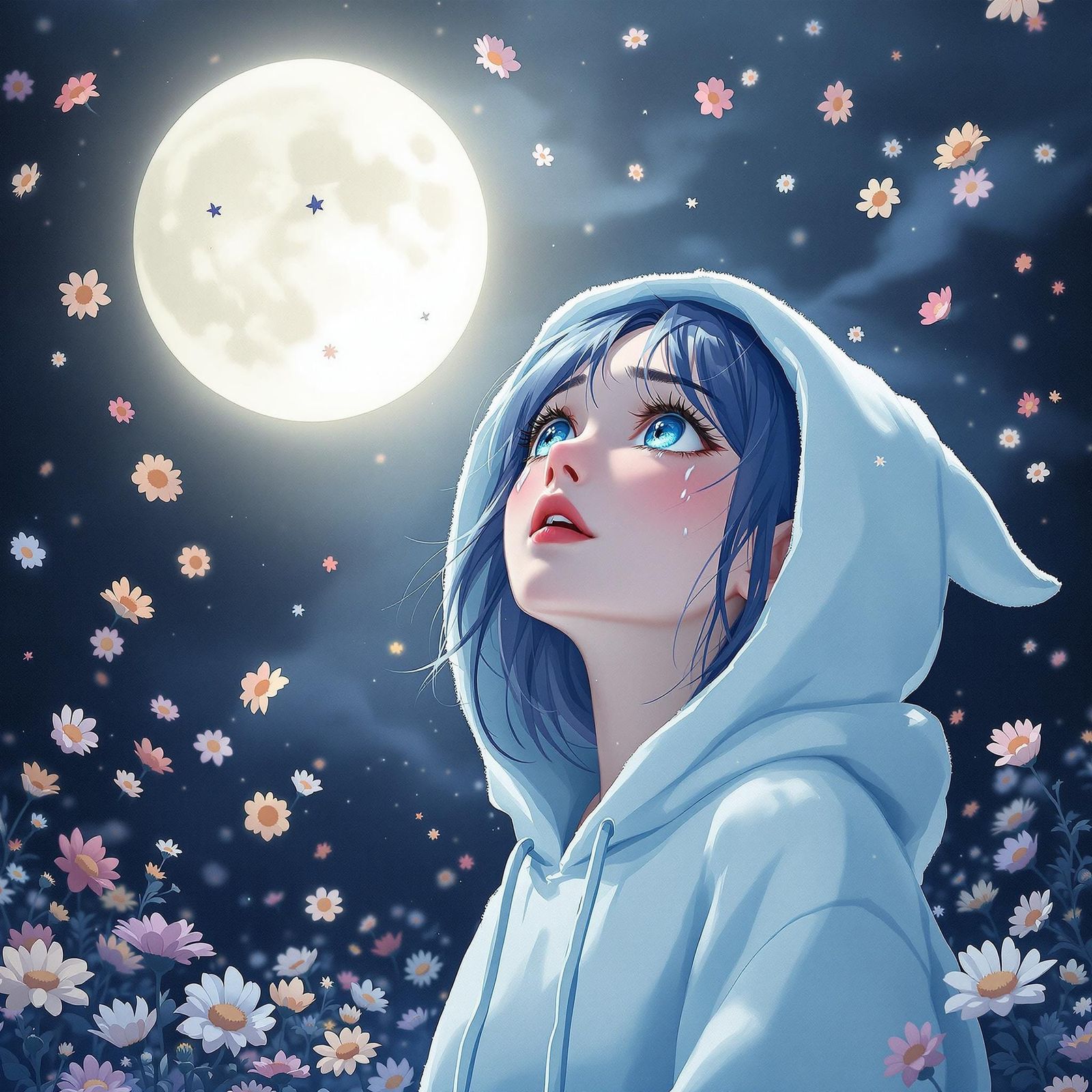 Longing Under the Celestial Canvas