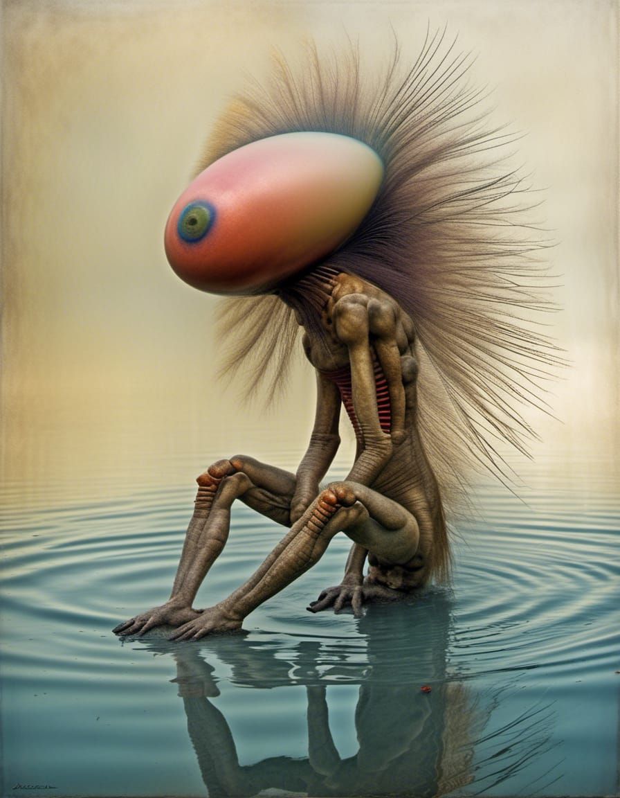 Exotic Aliens and Pets in Hyperrealistic Style