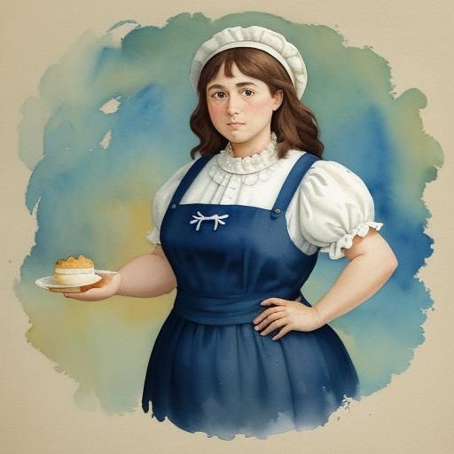 Madeleines in Gouache Style, an Impressionist Masterpiece