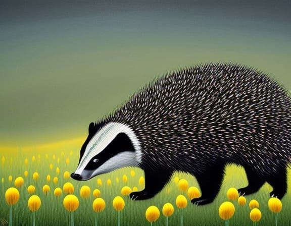 VERY Scary Badger Set