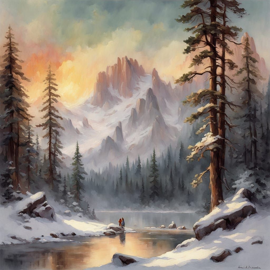 Whimsical Winter Wonderland in Arizona Forest