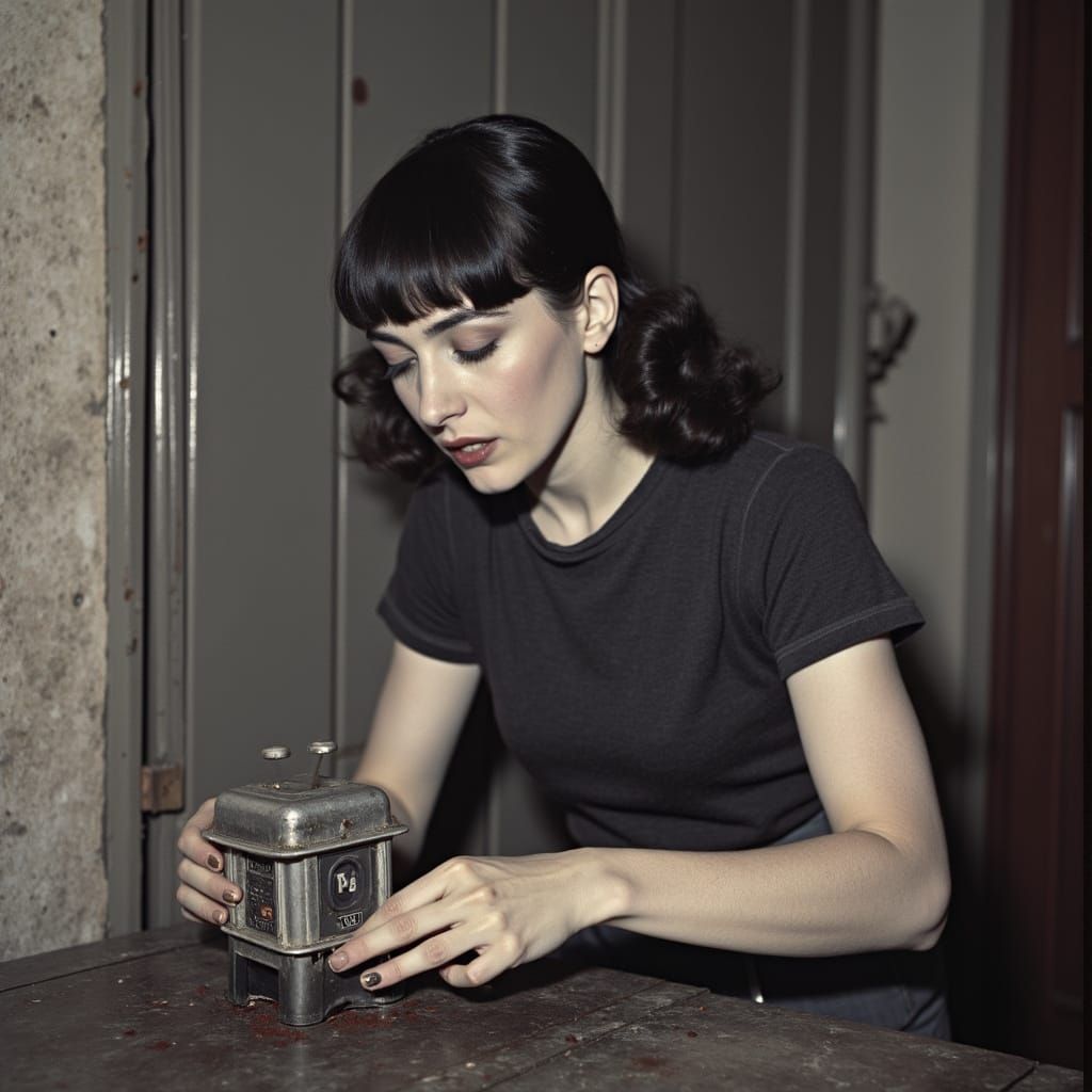 Kathleen Hanna Builds a Time Machine in Retro Style