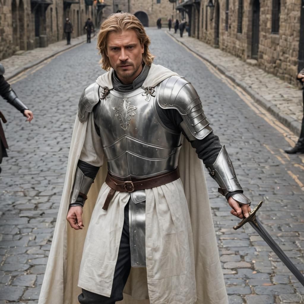 Jaime Lannister vs. Ned Stark Swordfight