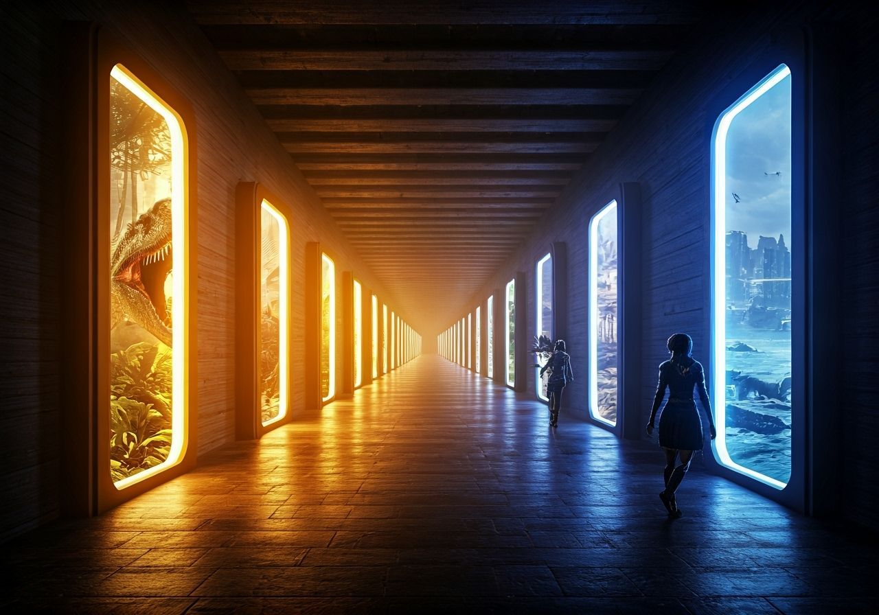 Infinite Corridor of Historical Portals