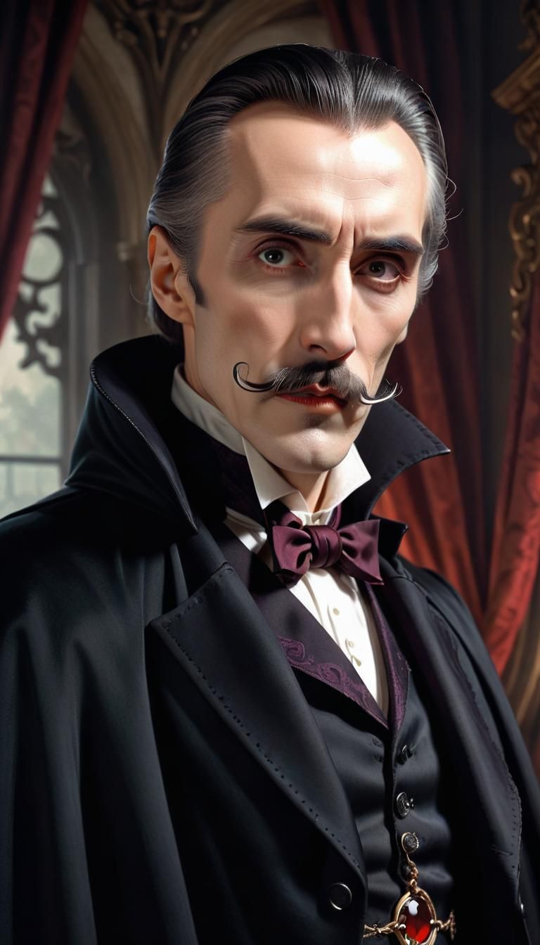 Christopher Lee's Count Dracula