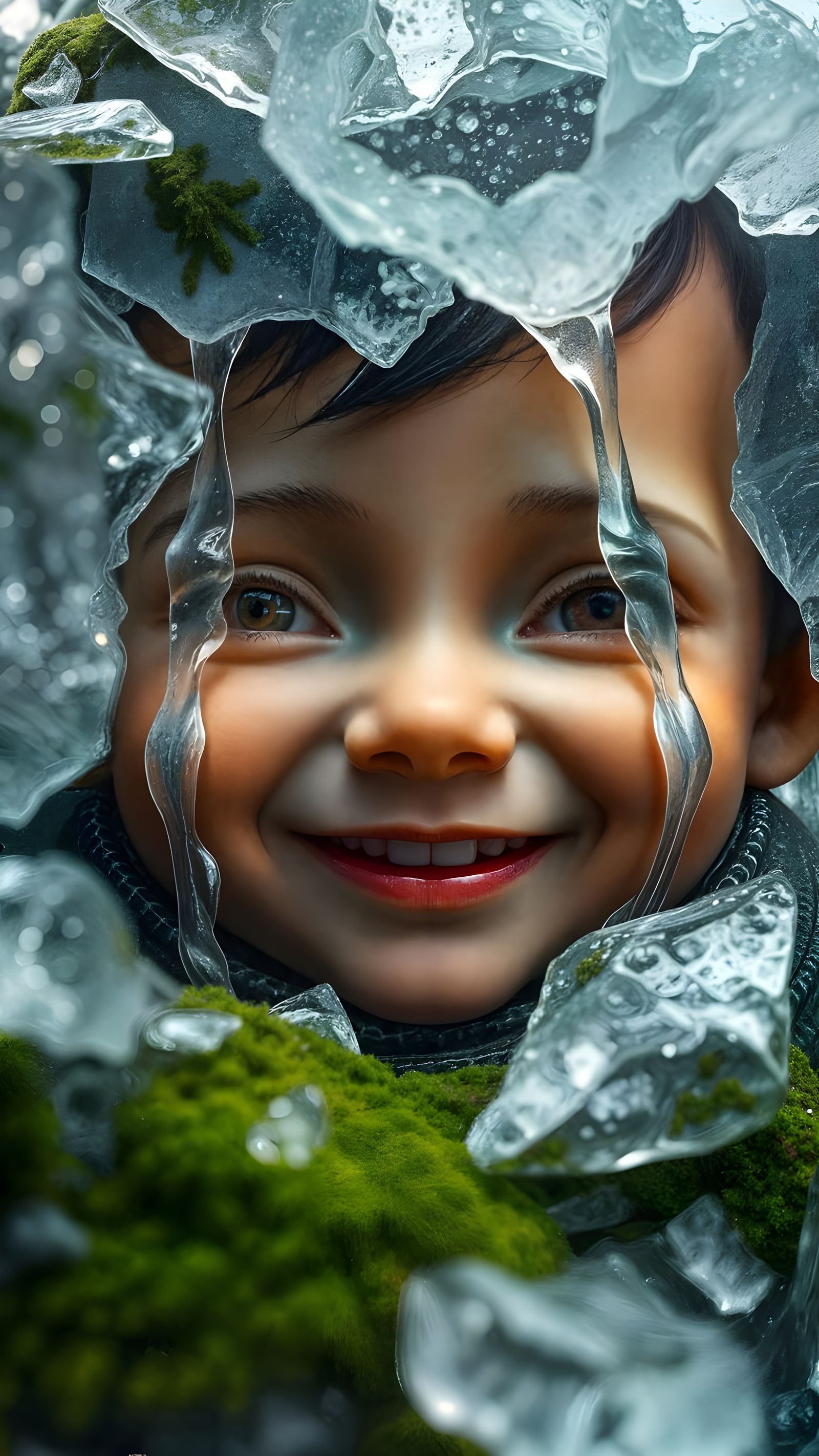 Waterfall Eyes: Emotional Avatar Child