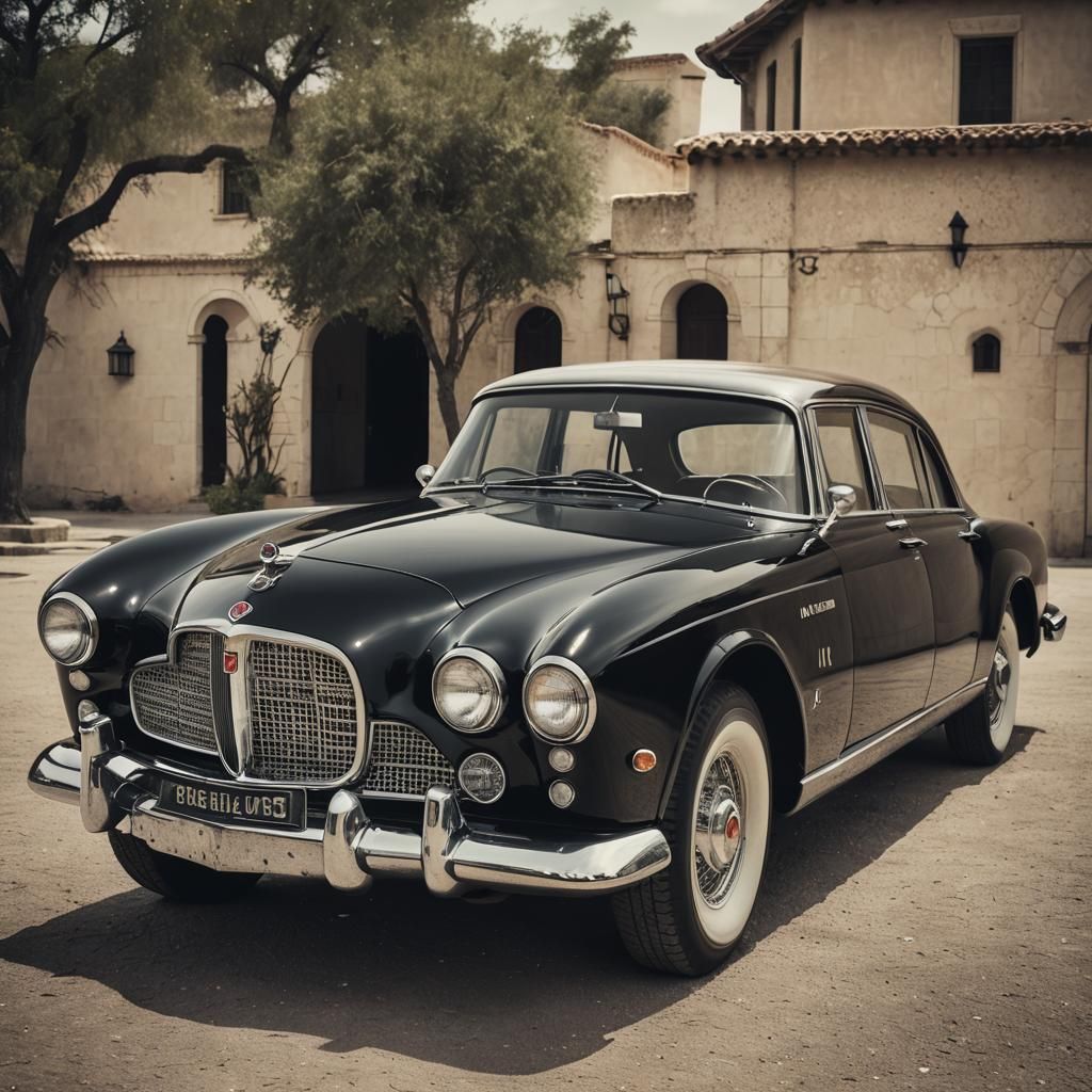 1958 Black 4-door Facel Vega Excellence