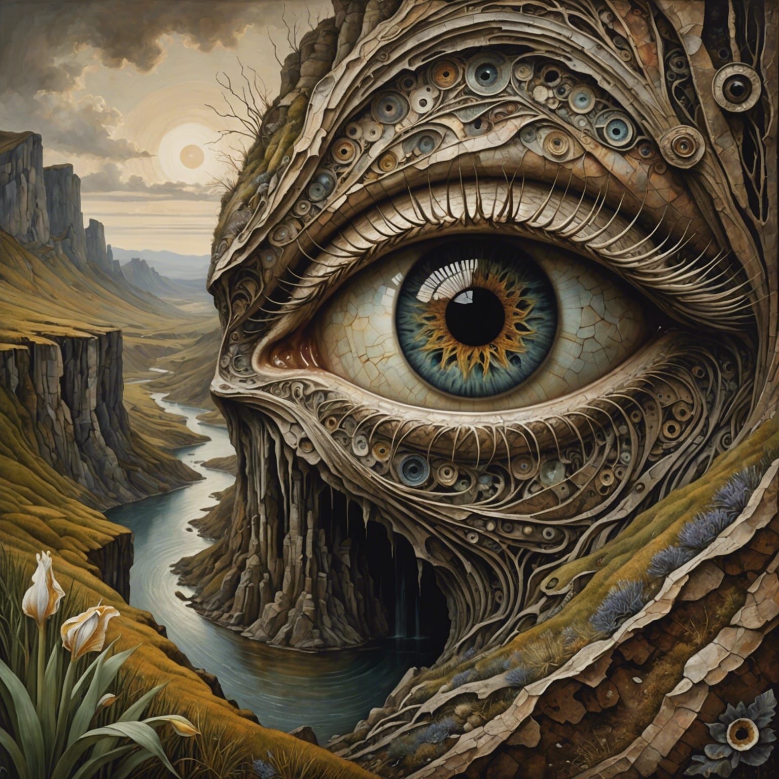 Surreal Eye: Landscape of the Soul