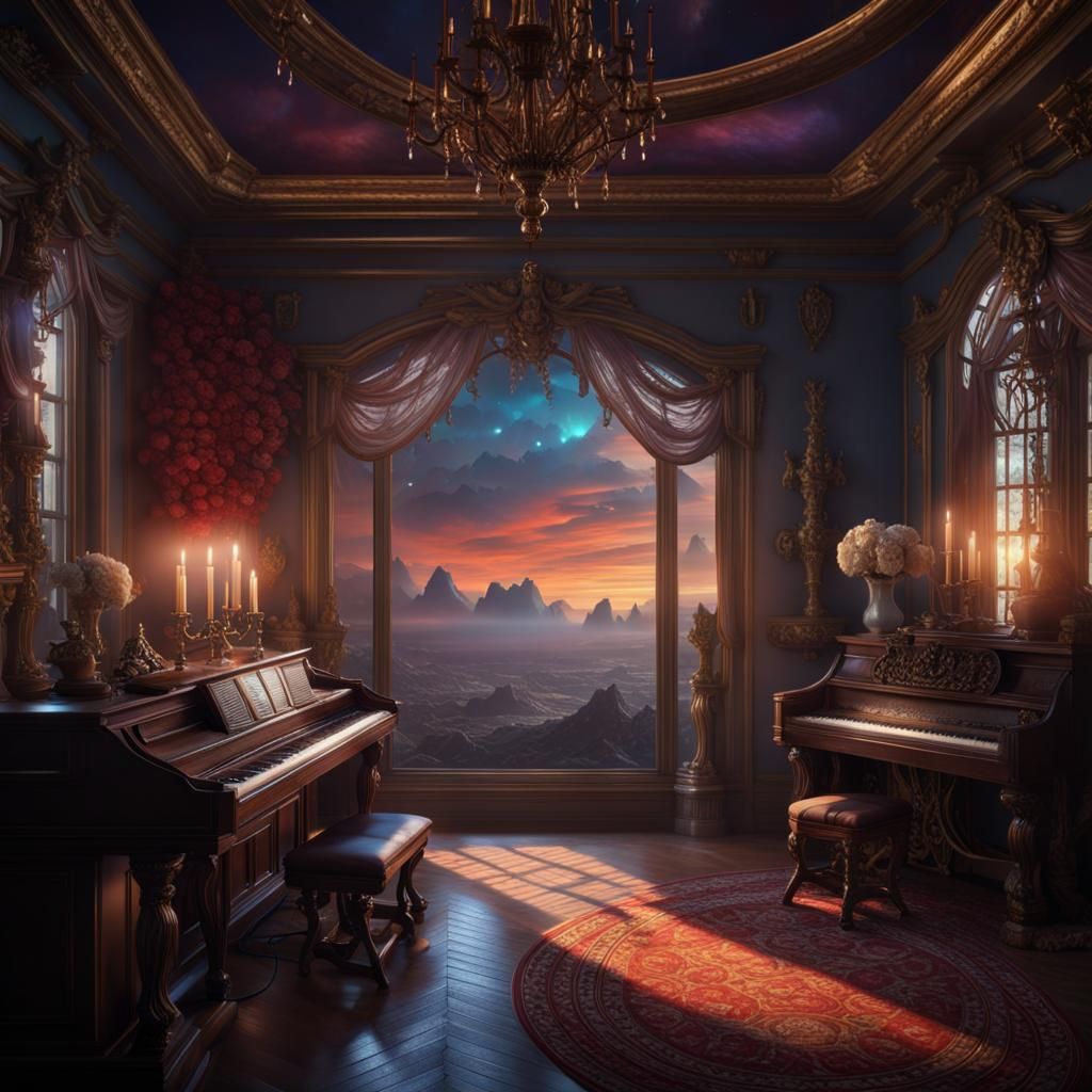 Right Here Waiting: Detailed Matte Painting