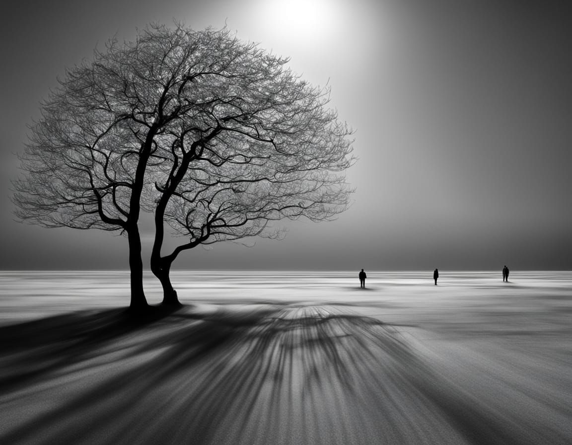 Neo-Noir Cityscape in Low Poly Digital Art