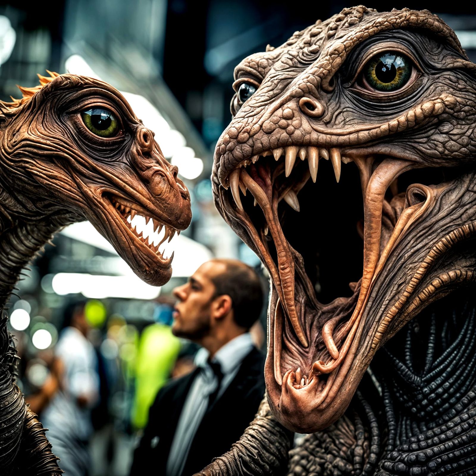 Photorealistic Aliens: Beautiful, Strange, and Complex