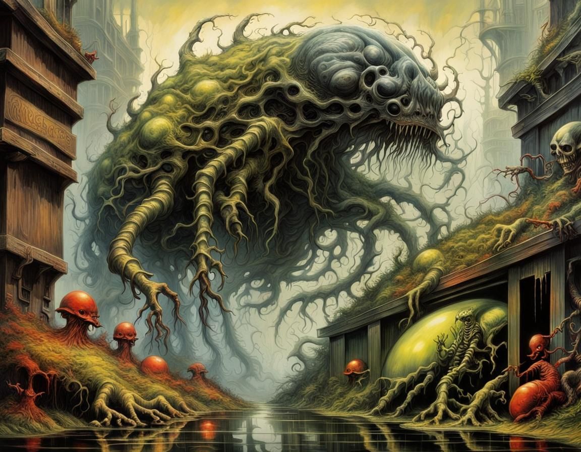 Something is growing in the dumpster IV