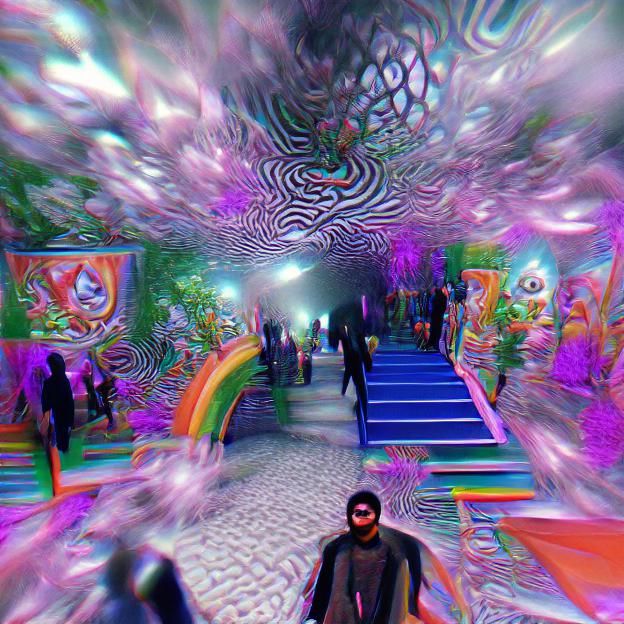 Psychedelic Vortex: Immersive Visual Experience