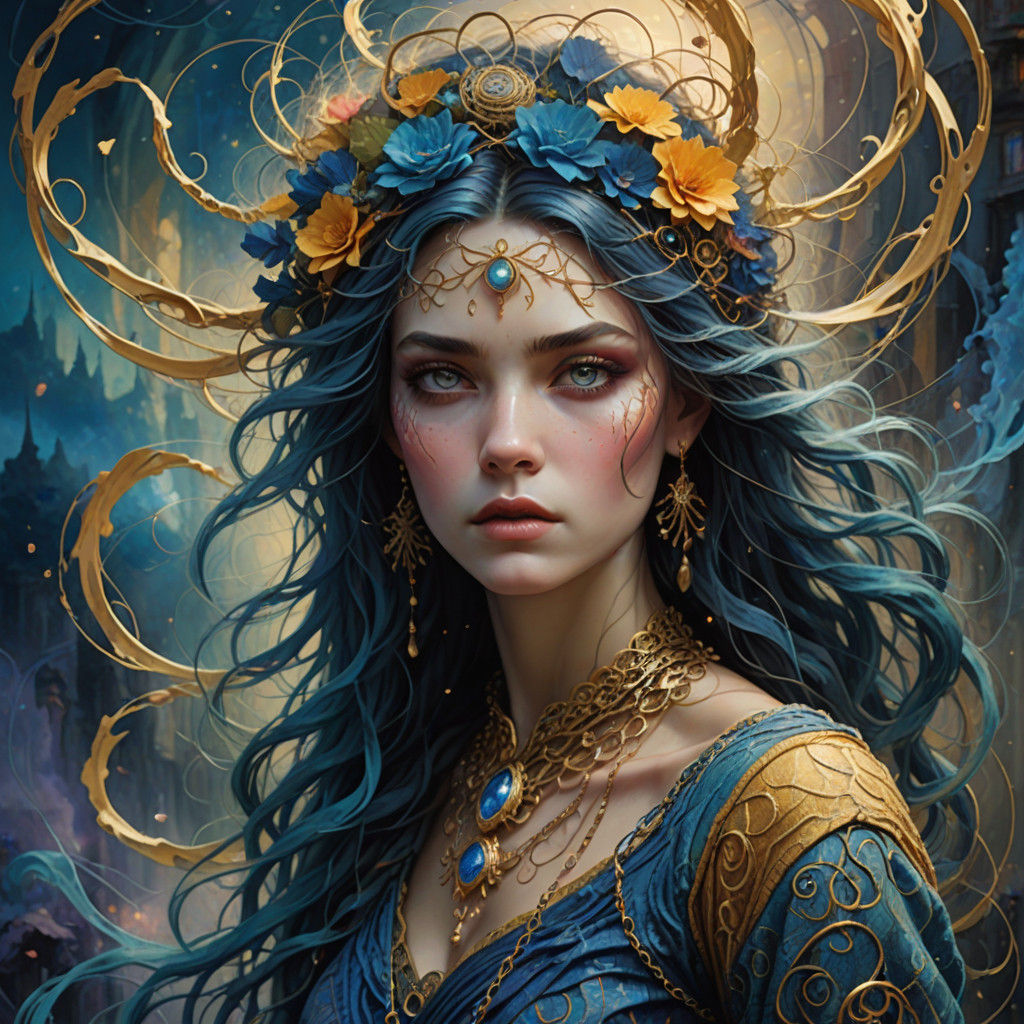 Ethereal Goddess of Chaos and Trickery