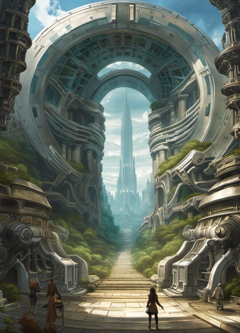 Gates to another dimension #2