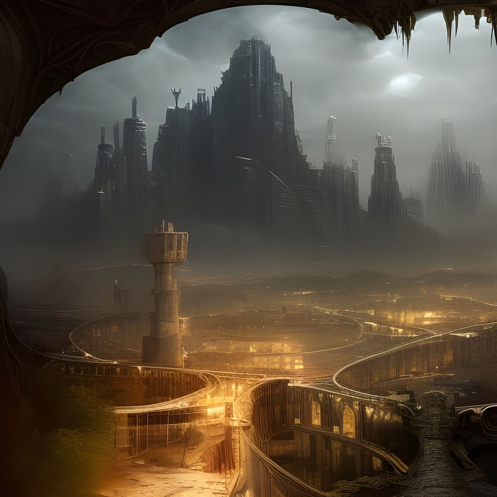 Epic Cinematic Digital Matte Painting