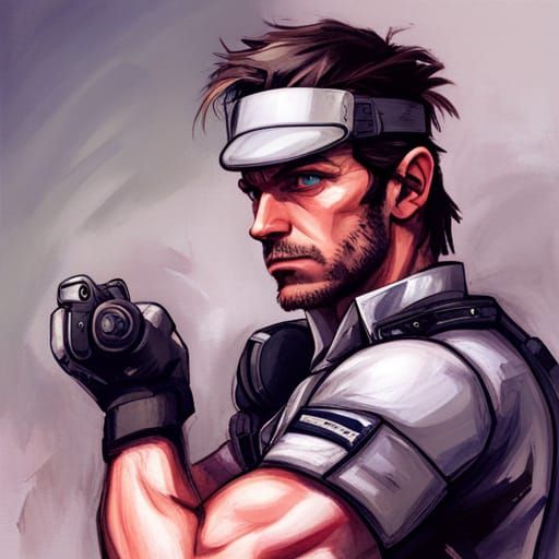 Solid Snake Plays PlayStation