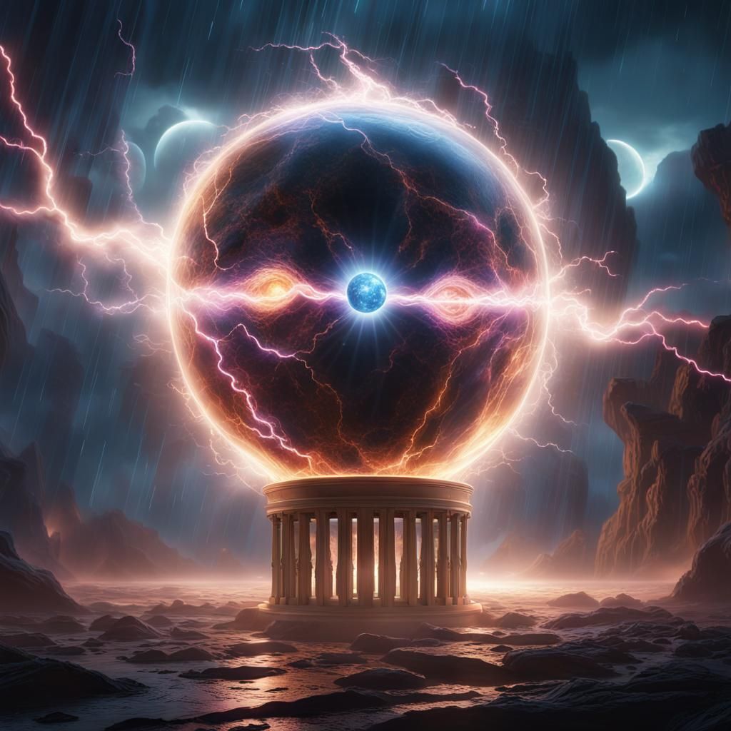 Transcendent Entity Radiating Cosmic Energy