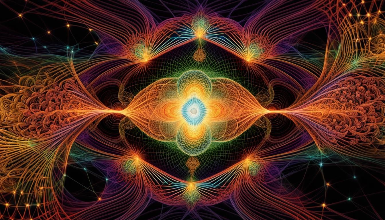 Quantum Zentangle: Crystalline Fractal Wave Function