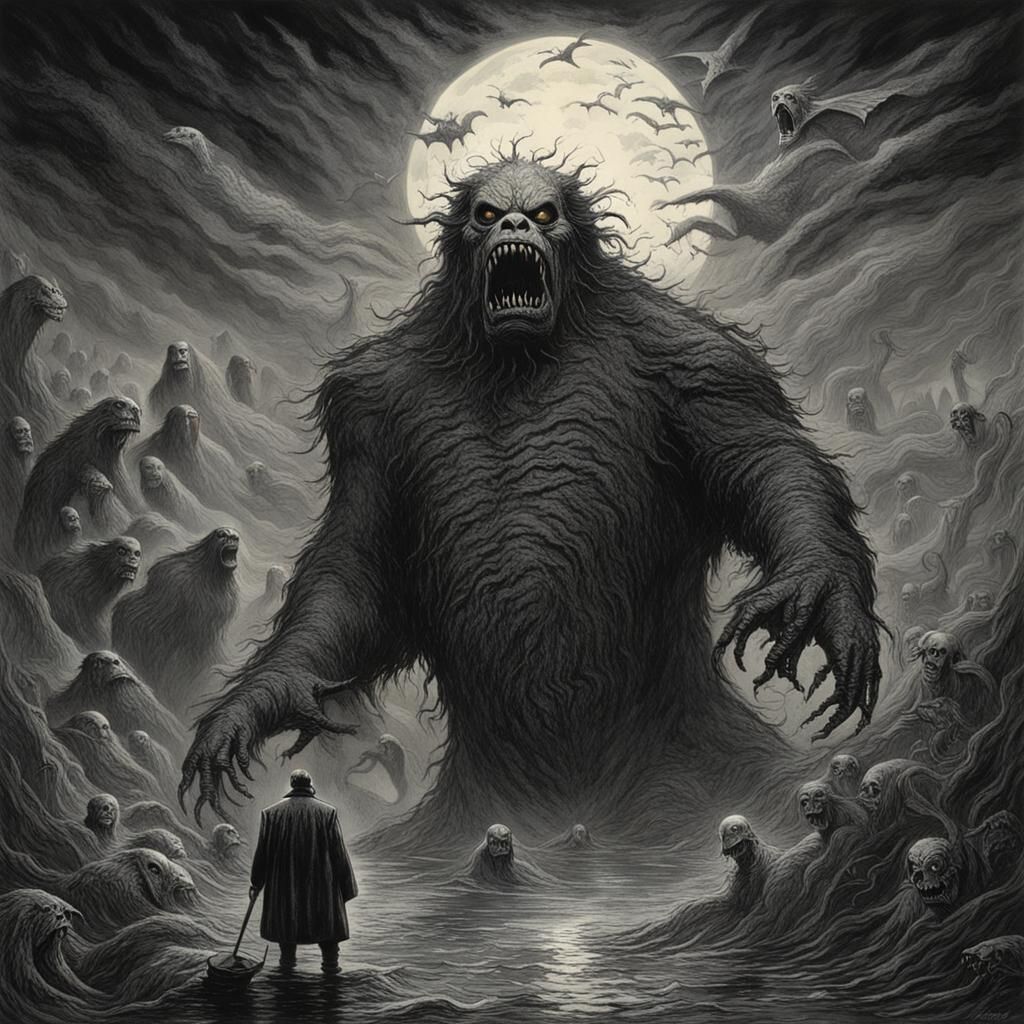 Nightmare: Stephen King's Monsters in Dark Fantasy Style
