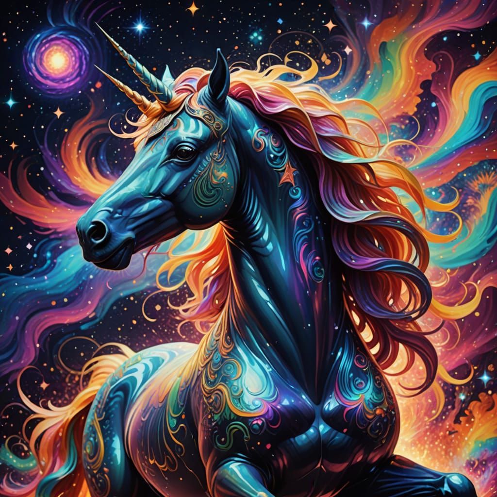 goddess cosmic unicorn freakout