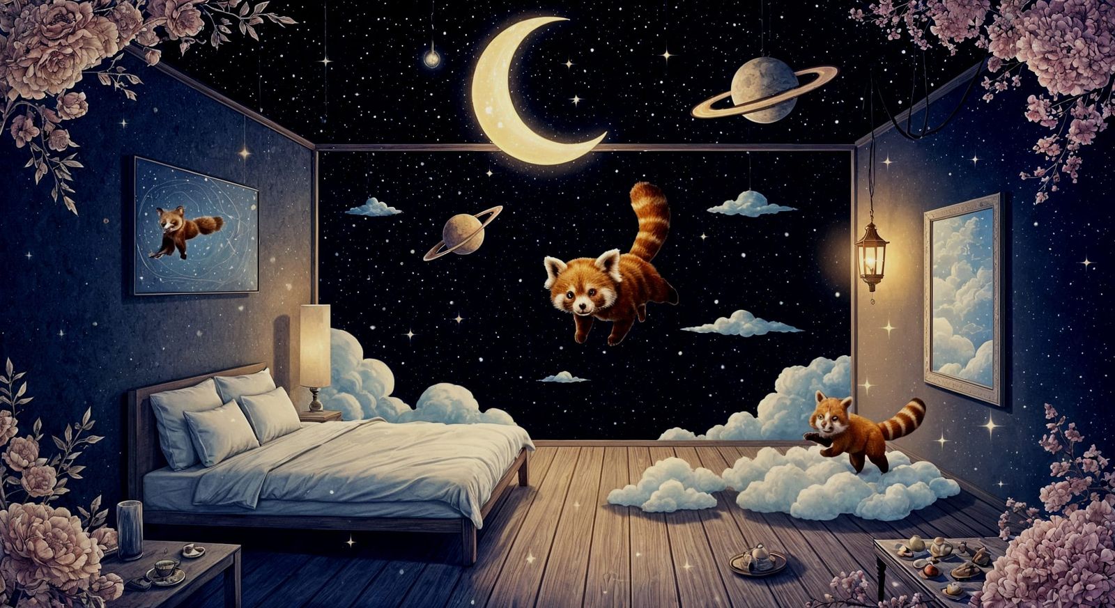 9/4/2025-OPW 4 Word Prompt Red Panda, Animated, Sparkles, an...