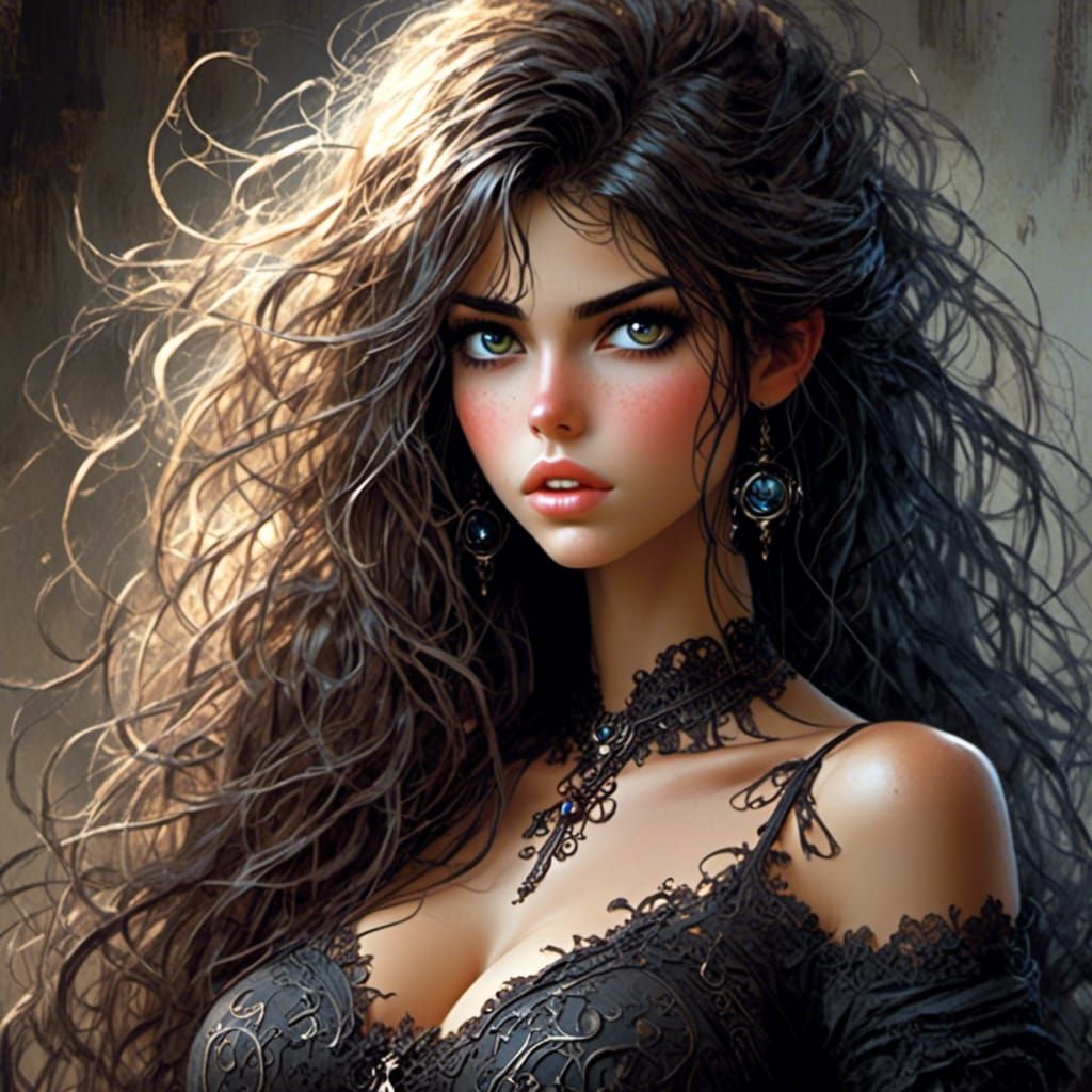 Photorealistic Beauty with Expressive Eyes