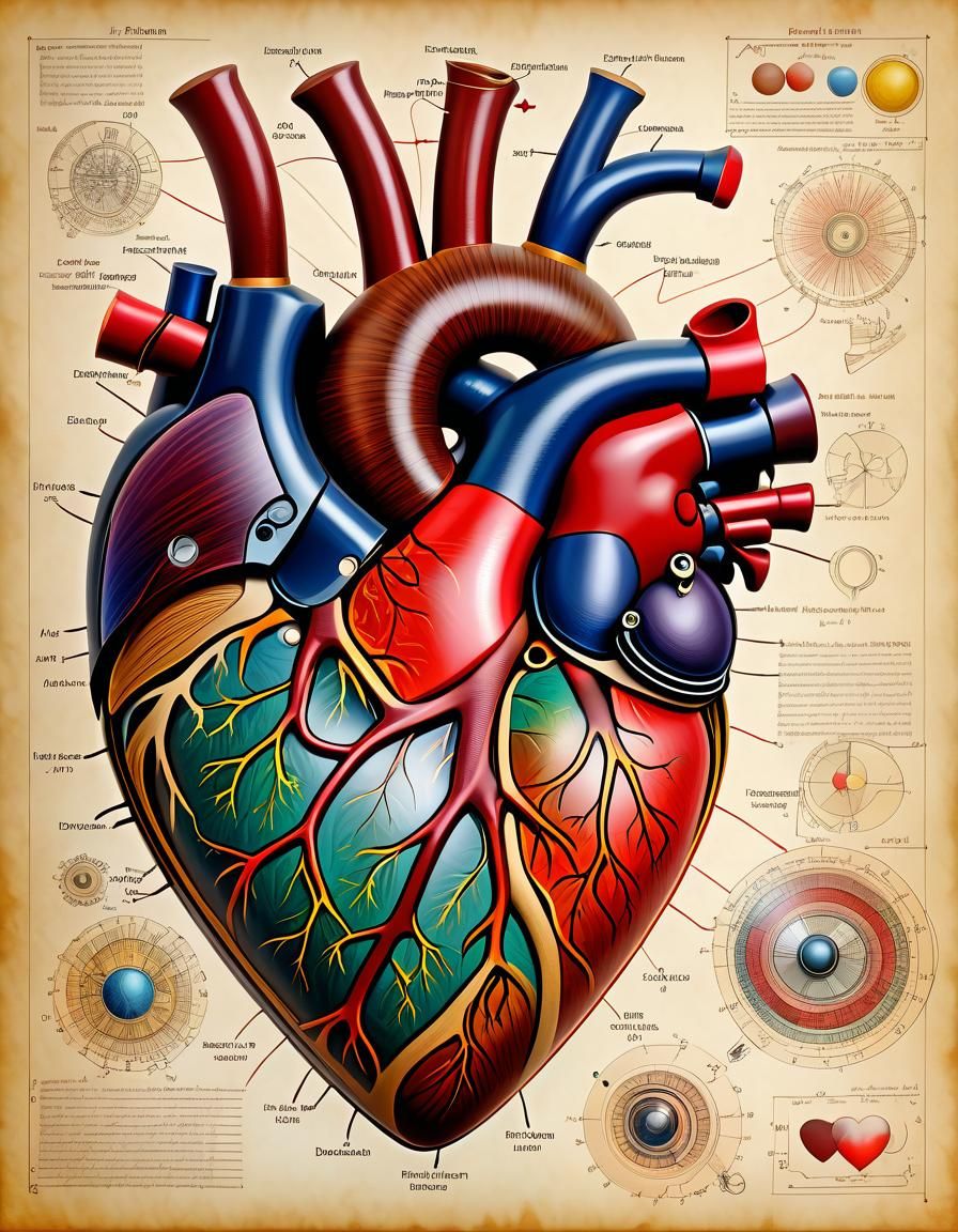 Human heart deconstructed