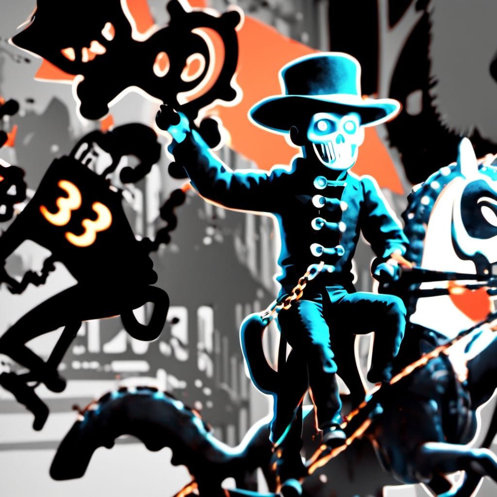 Vibrant Chain Reaction Unfolds in Energetic Kinetic Art