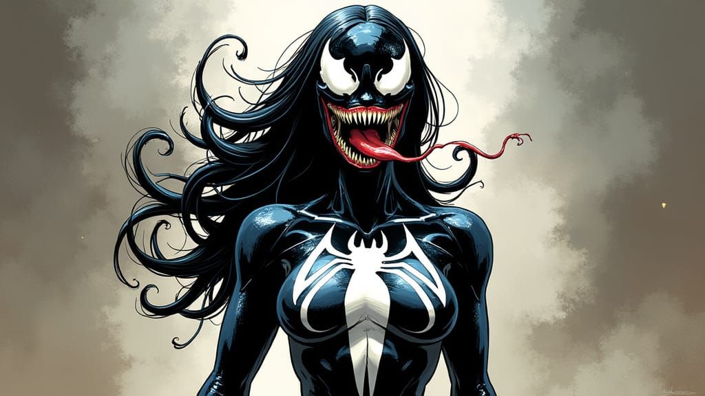 She Venom: Dark, Gritty Marvel Heroine